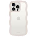 Miniatyrbild 1 av 4: holdit iPhone 14 Pro Max Skal Wavy Light Beige Transparent