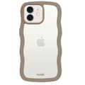 Miniatyrbild 1 av 4: holdit iPhone 12/12 Pro Skal Wavy Mocha Brown Transparent