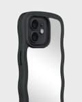 Miniatyrbild 3 av 4: holdit iPhone 12/12 Pro Skal Wavy Black Mirror