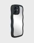 Miniatyrbild 2 av 4: holdit iPhone 12/12 Pro Skal Wavy Black Mirror