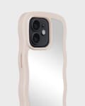 Miniatyrbild 3 av 4: holdit iPhone 12/12 Pro Skal Wavy Light Beige Mirror