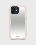 Miniatyrbild 1 av 4: holdit iPhone 12/12 Pro Skal Wavy Light Beige Mirror