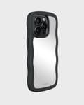 Miniatyrbild 2 av 4: holdit iPhone 15 Pro Max Skal Wavy Black Mirror
