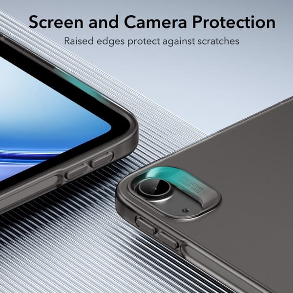 ESR iPad Air 2025-2020 Skal TPU Tonad Svart