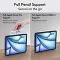 Miniatyrbild 5 av 6: ESR iPad Air 2025-2020 Skal TPU Tonad Svart