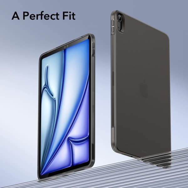 ESR iPad Air 2025-2020 Skal TPU Tonad Svart