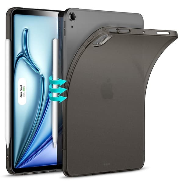 ESR iPad Air 2025-2020 Skal TPU Tonad Svart