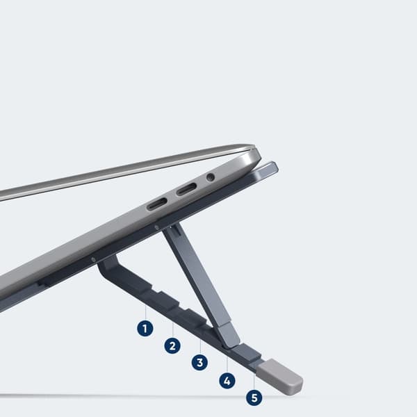 Tech-Protect Universal Justerbart Laptop Stativ Grå