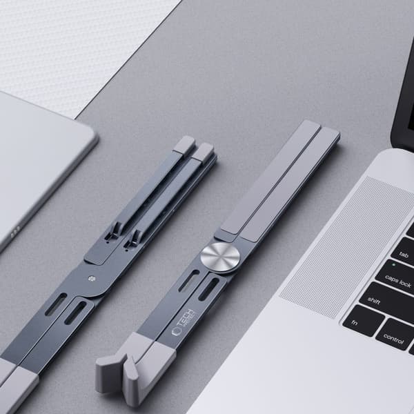 Tech-Protect Universal Justerbart Laptop Stativ Grå