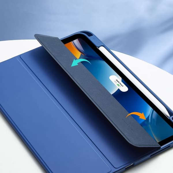 ESR iPad Air 2025-2020 Fodral Rebound Pencil Blue