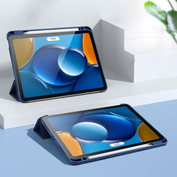 ESR iPad Air 2025-2020 Fodral Rebound Pencil Blue