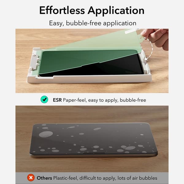 ESR iPad Air 13 2025/2024 Skärmskydd 2-PACK Paper Feel