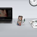 Miniatyrbild 6 av 6: Tech-Protect 15W 3in1 Magnetisk MagSafe Qi Laddare Grå