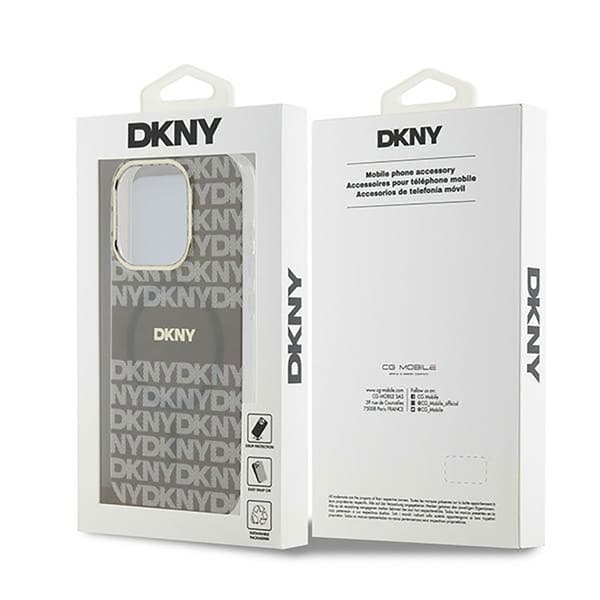 Dkny Dkhmp15lhrhsee Iphone 15 Pro 6.1 Bezowy Iml Mono&stripe Puhelinkotelo