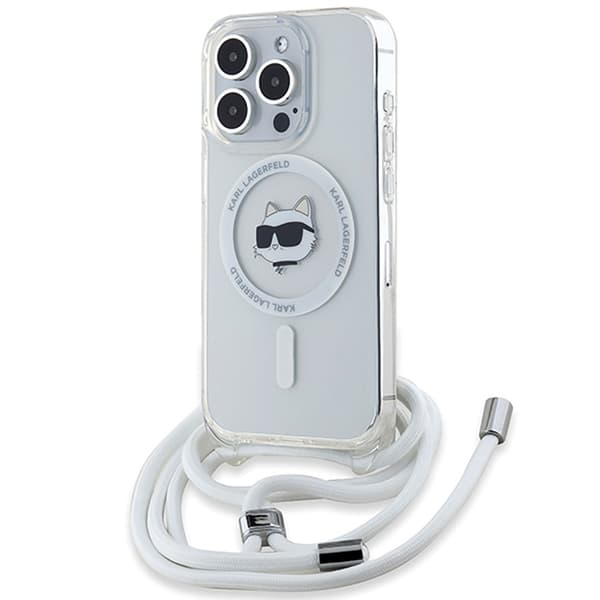 Karl Lagerfeld Klhmp13xhcchnt Iphone 13 Pro Max 6.7 Iml Choupette Head&cord Telefonetui