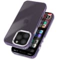 Miniatyrbild 2 av 4: Fodral till iPhone 16 Pro Soft Design Rökt Kamera Contour Metallic Lila