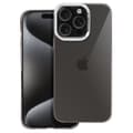 Miniatyrbild 1 av 4: Skal till iPhone 16 Pro Max - AVIZAR - Mjuk - Rökt - Svart Metallic Contour