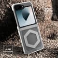 Miniatyrbild 3 av 4: Fodral till Samsung Galaxy Z Flip 6 MagSafe Magnetic Plyo Pro UAG Clear