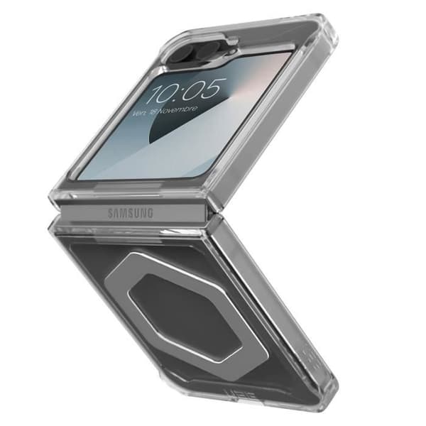 Fodral till Samsung Galaxy Z Flip 6 MagSafe Magnetic Plyo Pro UAG Clear