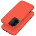 Miniatyrbild 2 av 4: Fodral till iPhone 16 Plus - AVIZAR - Halvstyv Soft-touch Anti-fingeravtryck - Korall