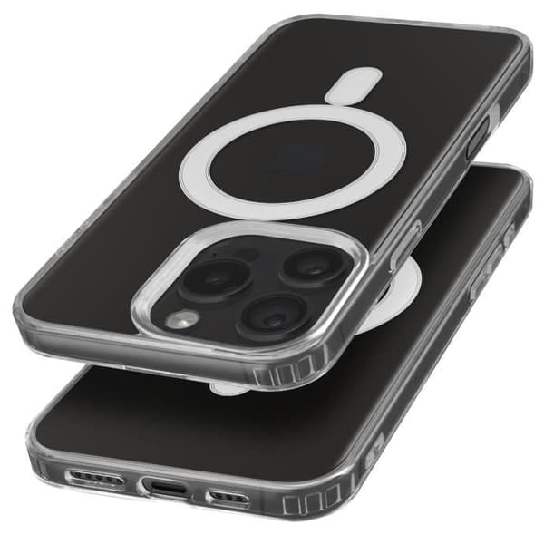 MagSafe Fodral för iPhone 16 Pro Max Polycarbonate Contour Silikon Transparent