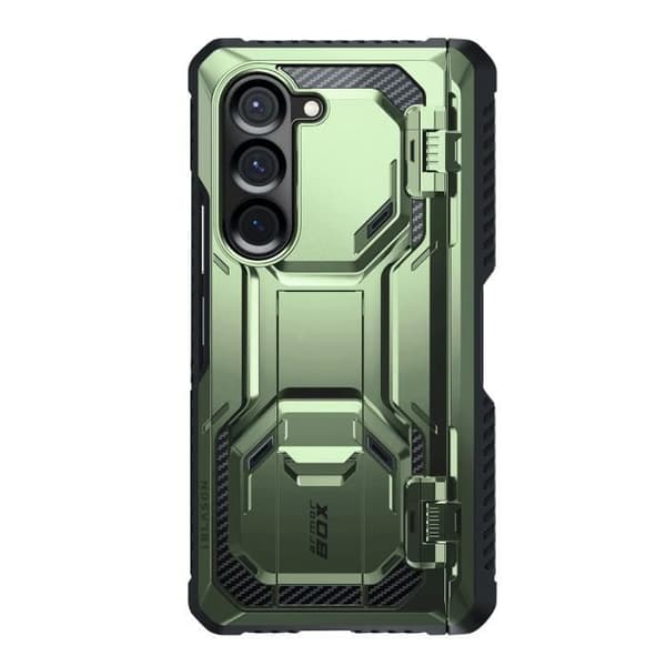 Carbon Case för Samsung Z Fold 6 Full Protection Shockproof I-Blason Dark Green