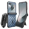 Miniatyrbild 1 av 4: Helkroppsfodral för Samsung Galaxy Z Flip 6 Stötsäkert Kickstand Support Supcase Pale Blue