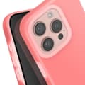 Miniatyrbild 3 av 4: Fodral till iPhone 16 Pro Max Silikon Mjuk Insida Raised Edge Powder Pink