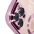 Miniatyrbild 3 av 4: Glam Series Fodral till iPhone 16 Pro Max Stötsäker Rosa - AVIZAR - Halvstyvt - Syntet - Smidigt