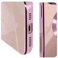 Miniatyrbild 4 av 4: Glam Series Fodral till iPhone 16 Pro Max Stötsäker Rosa - AVIZAR - Halvstyvt - Syntet - Smidigt