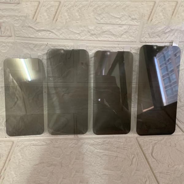 INF Anti-spion skjermbeskytter i herdet glass for iPhone (2-pack) iPhone 12 Pro Max
