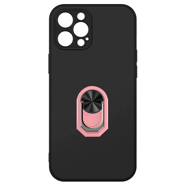 TPU ringcover Apple iPhone 16 Pro - Lyserød