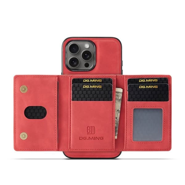 DG-Ming M2 kuori Apple iPhone 16 Pro - Punainen