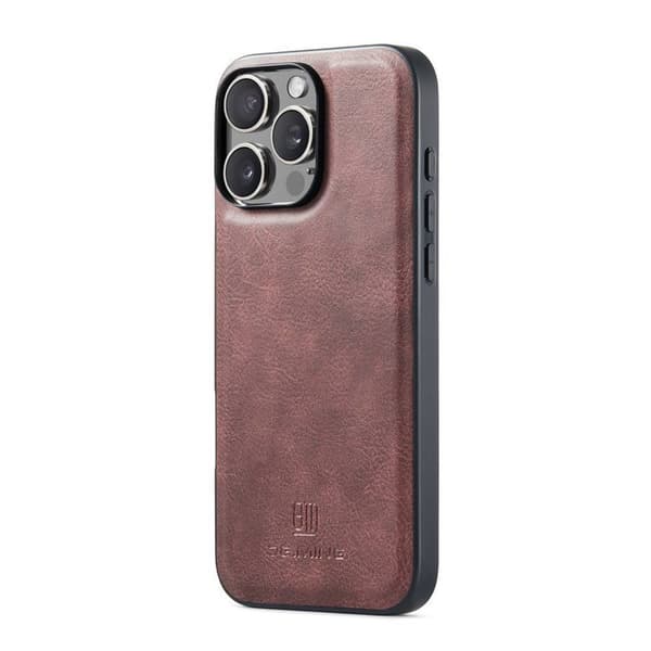 Mobil lommebok DG-Ming 2i1 Apple iPhone 16 Pro - Rød
