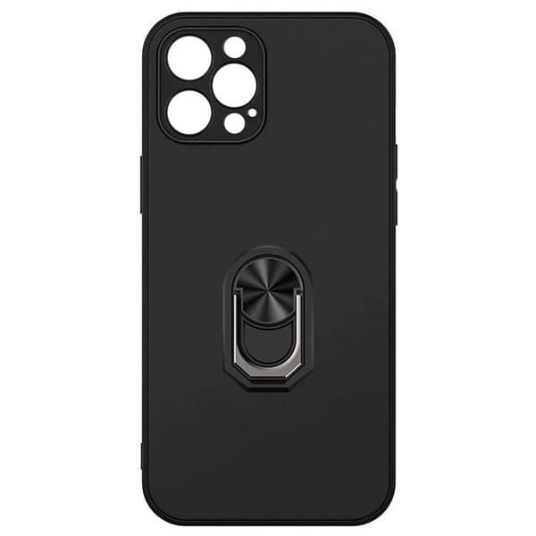 TPU ringdeksel Apple iPhone 16 Pro Max - Svart