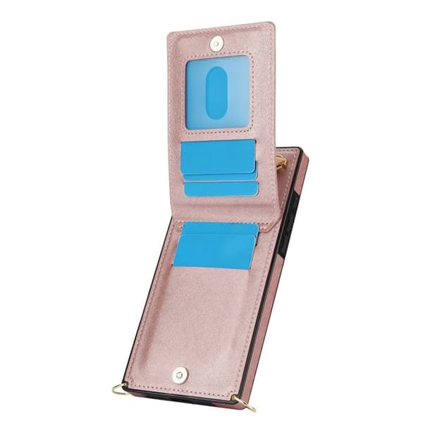 Zipper halskjede deksel Apple iPhone 16 Pro Max - Rose