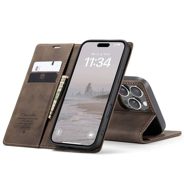 CaseMe mobildeksel 013 Apple iPhone 16 Pro Max - Coffee