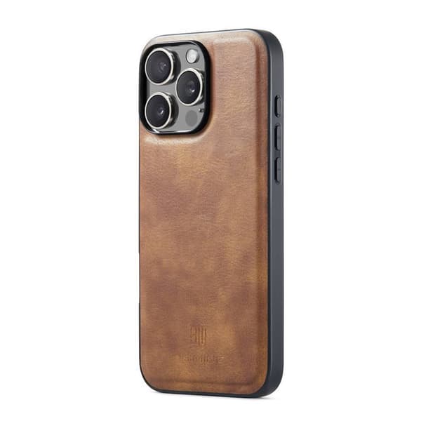 Mobil lommebok DG-Ming 2i1 Apple iPhone 16 Pro Max - Brun