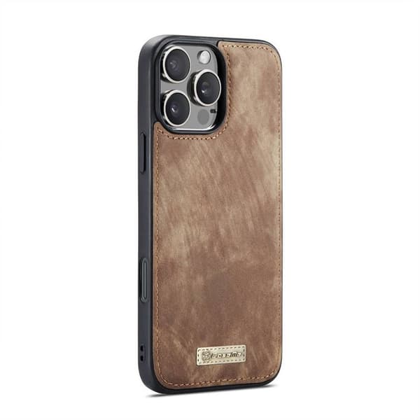 CaseMe puhelimenkotelo 008 8-kortti Apple iPhone 16 Pro Max - Ruskea
