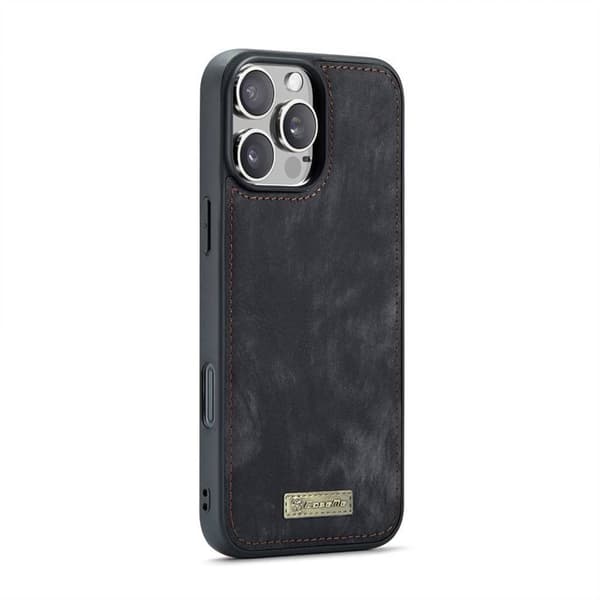 CaseMe mobildeksel 008 8-kort Apple iPhone 16 Pro Max - Svart/grå