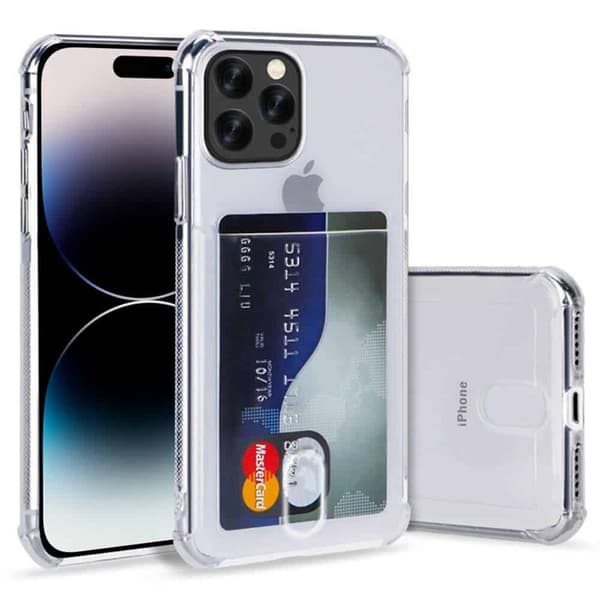 Silikondeksel med kortholder  Apple iPhone 16 Pro Max