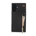 Miniatyrbild 3 av 6: Zipper necklace case Apple iPhone 16 Plus - Svart