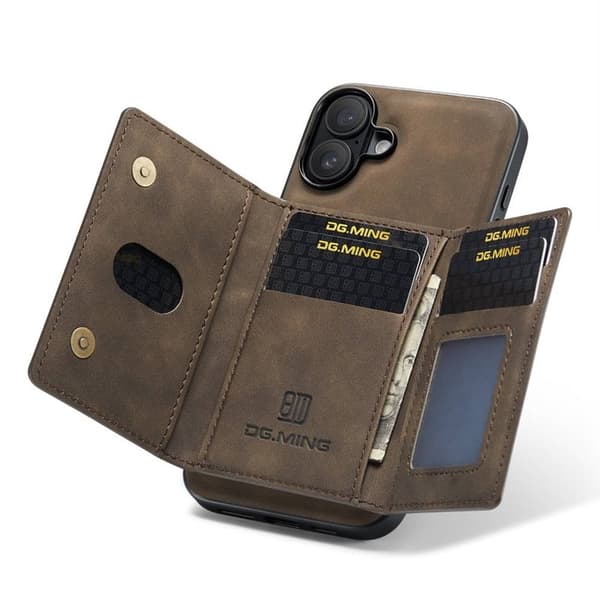 DG-Ming M2 kuori Apple iPhone 16 Plus - Coffee