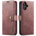 Pikkukuva 5 / 5: Lompakkokotelo DG-Ming 2i1 Apple iPhone 16 Plus - Punainen