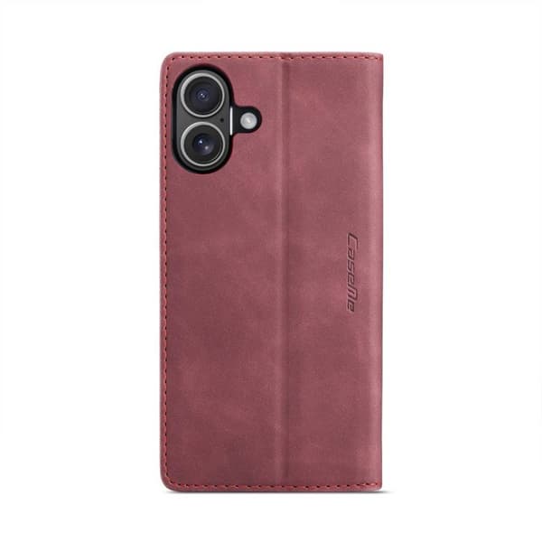 CaseMe puhelimenkotelo 013 Apple iPhone 16 - Viininpunainen