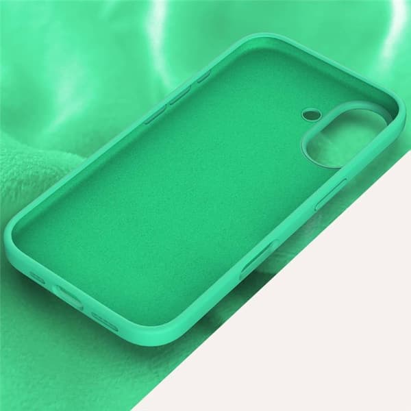 Liquid silikonisuoja Apple iPhone 16 - Spearmint