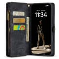 Pikkukuva 1 / 6: CaseMe puhelimenkotelo 008 8-kortti Apple iPhone 16 - Musta/harmaa