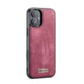 Miniatyrbillede 3 af 6: CaseMe mobilcover 008 8-kort Apple iPhone 16 - Rød