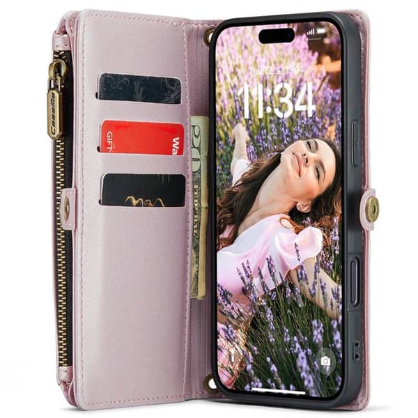 CaseMe mobilfodral C36 Apple iPhone 16 Pro - Rosa
