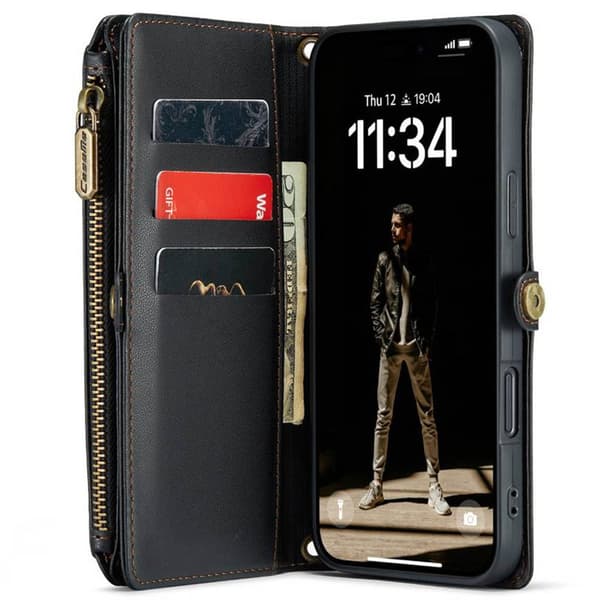 CaseMe mobildeksel C36 Apple iPhone 16 Pro Max - Svart